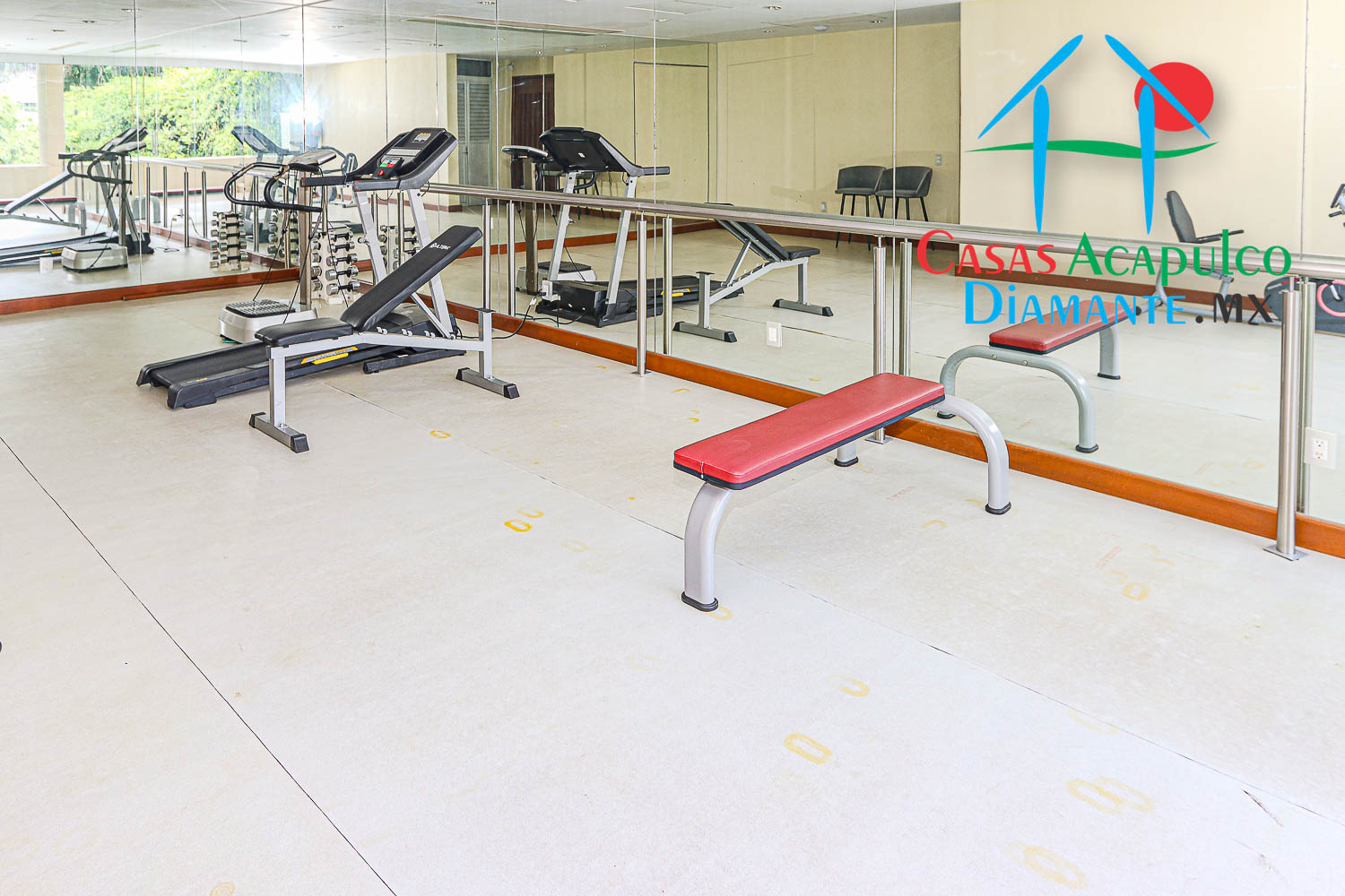 Villa Portofino - Gimnasio antes de Otis 1